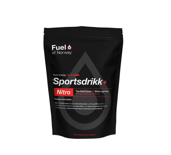 Fuel Of Norway Sportsdrikke Nitro Koffein 0,5kg