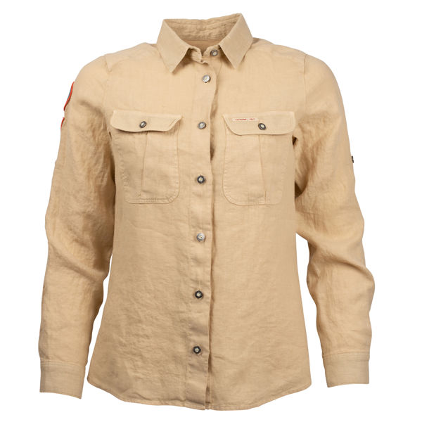 Amundsen Safari Linen Shirt Garment Dyed W
