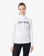 Bilde av Johaug Rib Tech Half Zip Womens White
