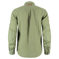 Bilde av Amundsen Safari Linen Shirt G.Dyed W Leaf Green