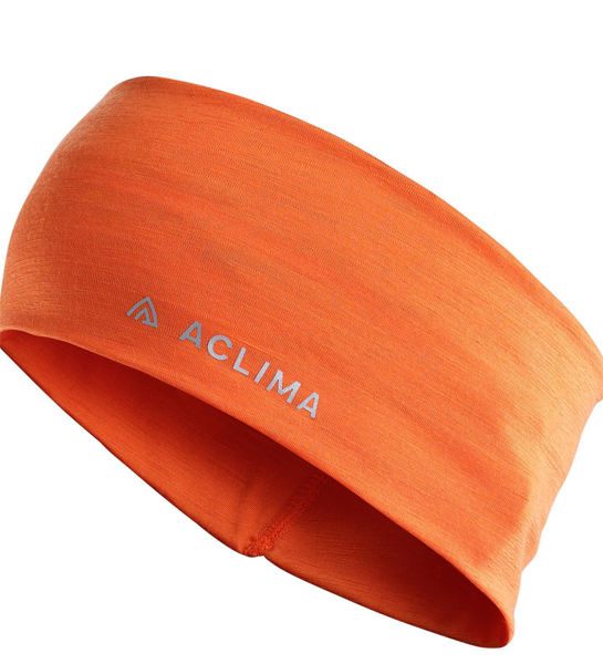 Bilde av Aclima LightWool Headband Orange Tiger