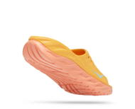 Hoka Ora Recovery Slide U Amber Yellow/Shell Coral