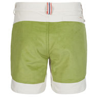 Amundsen 7Incher Cord Shorts Natural/Moss green