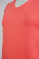 Pelle P Badge Tee W Coral Red