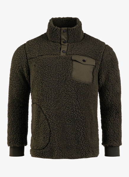 Pelle P Sherpa Sweater Khaki Green