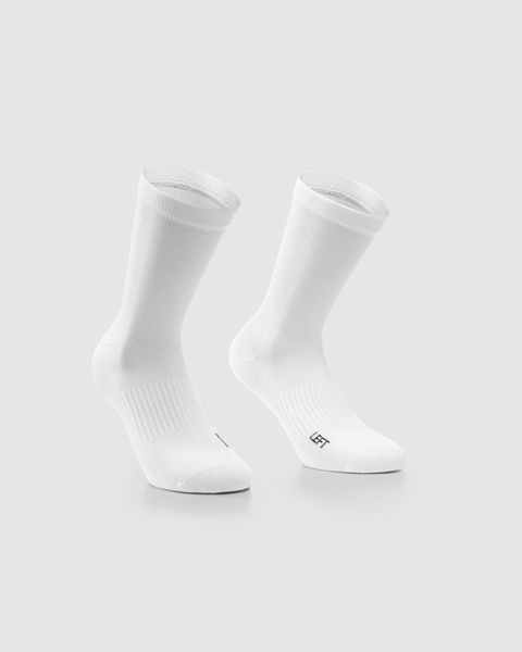 Assos Essence Sock High Twin Pack Holy White