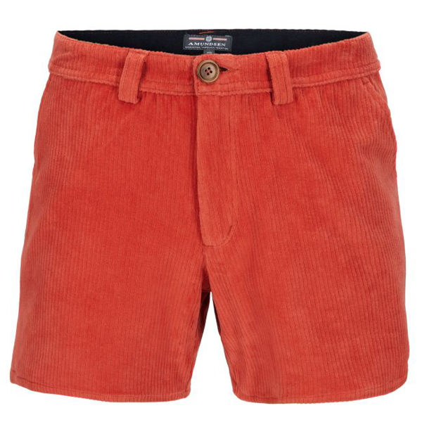 Amundsen 6Incher Comfy Cord Shorts Red Clay