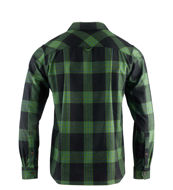 Aclima Reborn Woolshirt Check Dark Grey/Green