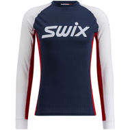 Swix RaceX Classic Long Sleeve Dark Navy/Bright White