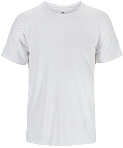 Tufte SoftBoost Crew T-Shirt Bright White/Nimbus Cloud