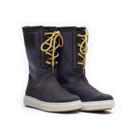 BoatBoot High Cut Laceup Canvas Navy