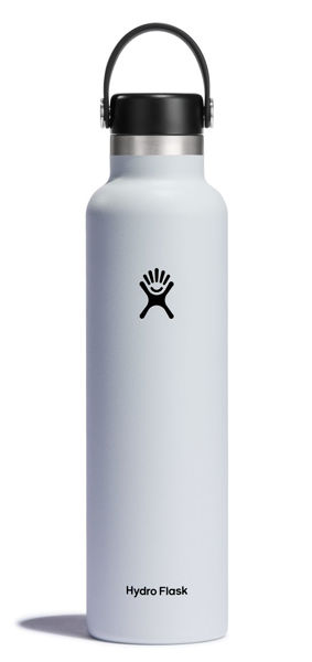 Hydro Flask 24 OZ Standard Mouth Flex Cap White 