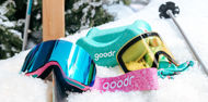Goodr Sunglasses Snow G Bunny Slope Dropout 
