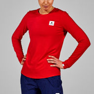 Saysky Clean Pace Long Sleeve Womens Red