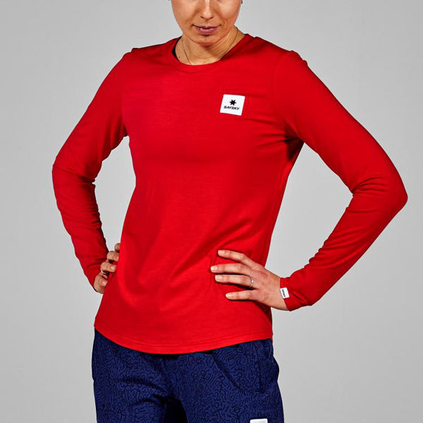 Saysky Clean Pace Long Sleeve Womens Red