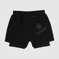 Saysky Pace 2in1 Shorts 5'' Black