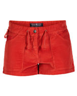 Amundsen 3Incher Cord G. Dyed Shorts Womens Weathered Red
