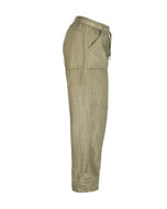 Amundsen Safari Linen Pants Womens Olive Ash